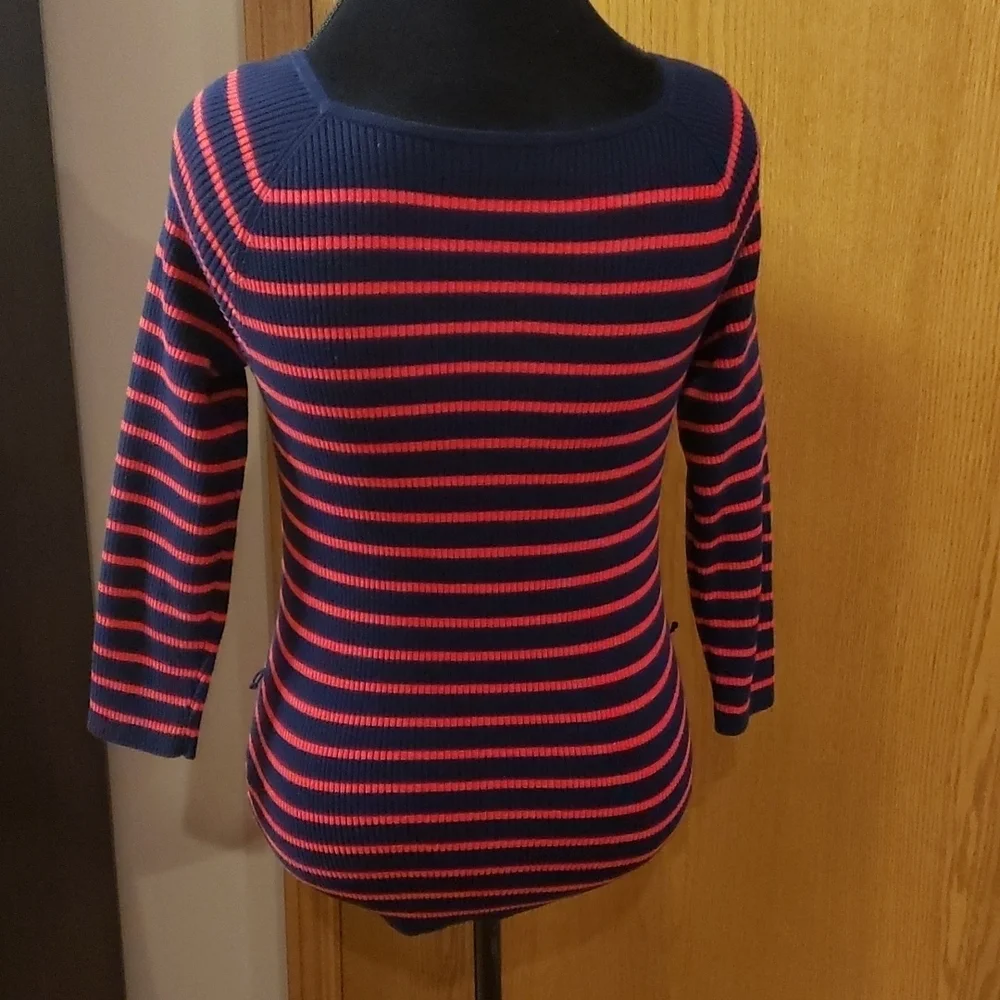 Lauren Ralph Lauren ribbed sleeve